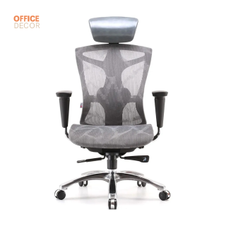Silla Ergonómica Malmo Premium Gris