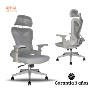 Silla de Oficina BIOX Gris Alta
