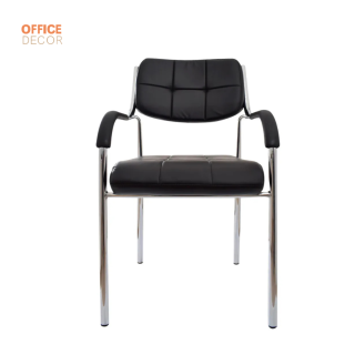 Silla De Visita Fija Soft II Tq Negro