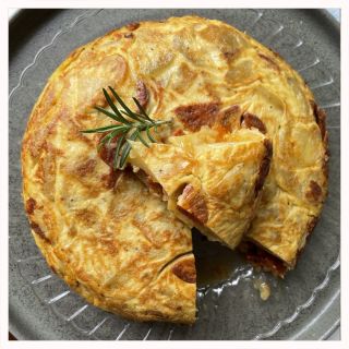 Tortilla Española con Chorizo - 4 Porciones