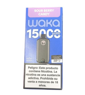 WAKA 15000 PUFF - SOUR BERRY CANDY
