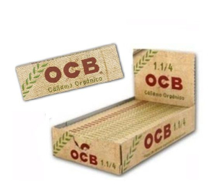 OCB ORGANICO HEMP #1 1/4 - Display 25 librillos