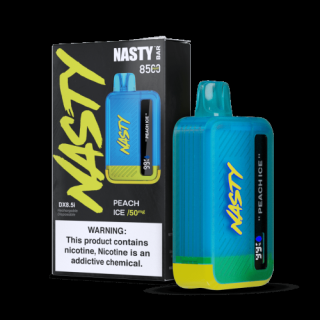 VAPEADOR ELECTRONICO NASTY 8.5K-PEACH ICE
