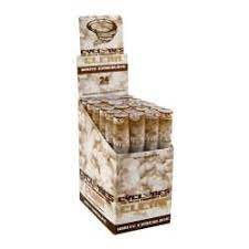 CYCLONES CLEAR WHITE CHOCOLATE - DISPLAY (24 UND)