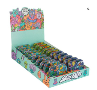 CONTENEDOR CHICO CON BISAGRA X DISPLAY ( 20 UND )