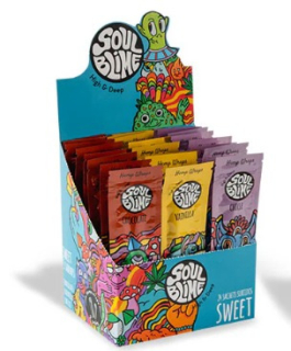 BLUNT HEMP WRAPS SOUL BLIME SWEET - DISPLAY (24 SACHET)
