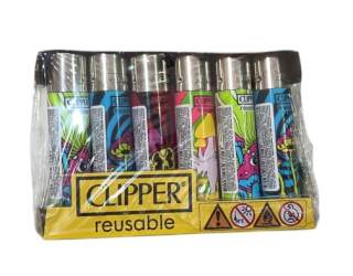 CLIPPER NEON SHROOMS 8CM - BOX/24 UND
