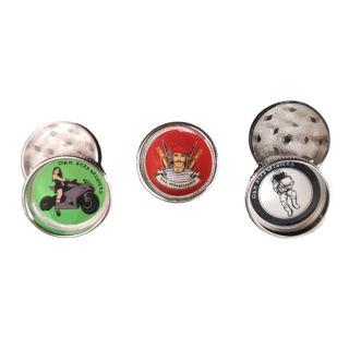 GRINDER METALICO PEQUEÑO DE 2.4 X 3.5 CM