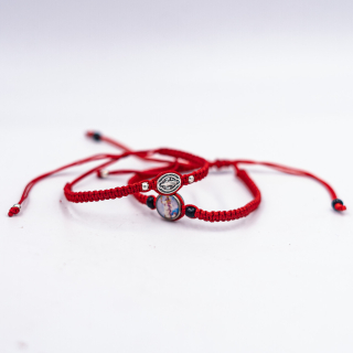 Pulsera Tejida (Santo y San Benito)