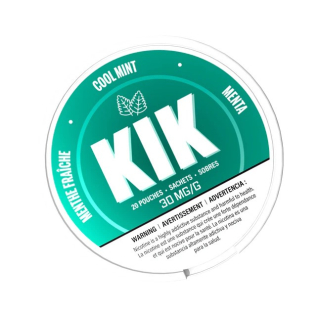 KIK POUCHES NICOTINA - COOL MINT - 20MG