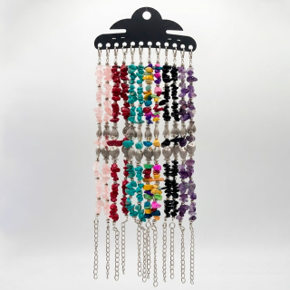 Pulsera Pasante Pez y Piedra