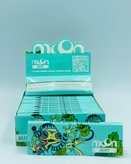 PAPEL DE LIAR MOON 1 1/4 MENTA BOX/20