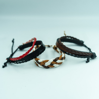 Pulsera triple Trenzada sin Broche