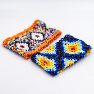 Pulsera Ancha Mostacilla