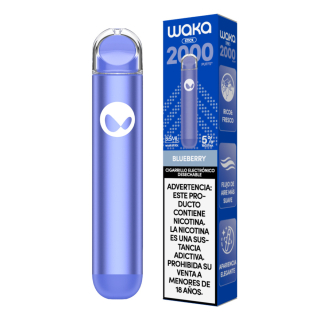 VAPEADOR WAKA STICK - ARANDANO 2000PUFF DESECHABLE