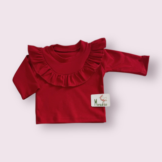 New colecction: Polo rojo manga larga