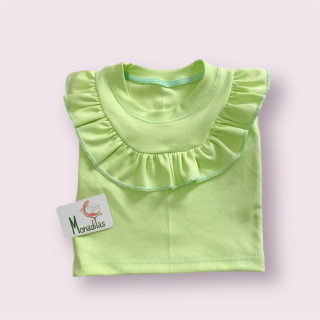 Summer collection: polo verde limón