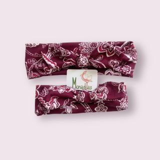 Vincha mamá e hija vino