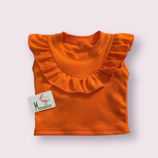 Summer collection: polo anaranjado