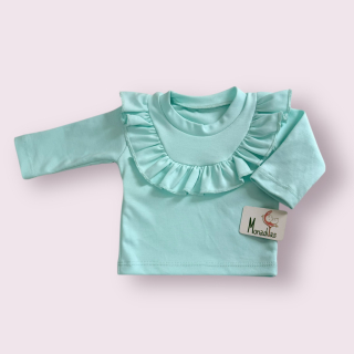 New collection: polo verde agua manga larga