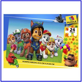 ROMPECABEZA PAW PATROL 1 CAJA (24 PZAS)