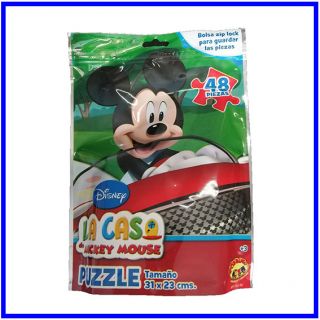 PUZZLE EN BOLSA ZIPLOCK DE 48 PZ MICKEY MOUSE