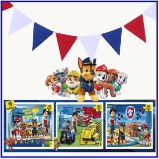 ROMPECABEZA 3 EN 1 COD 036-100 (100 PZAS) - PAW PATROL