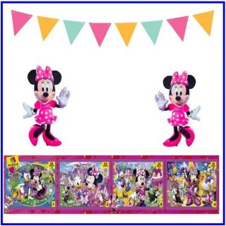 ROMPECABEZA 4 EN 1 COD 022-24 (24 PZAS) - MINNIE