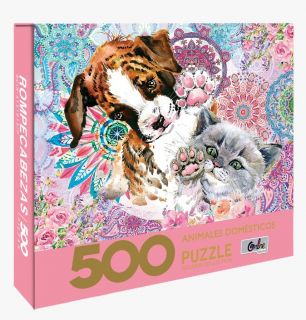 ROMPECABEZA ANIMALES DOMESTICOS (500 PZAS)
