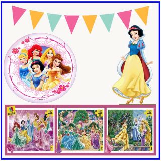 ROMPECABEZA 3 EN 1 COD 034-100 (100 PZAS) - PRINCESAS 1