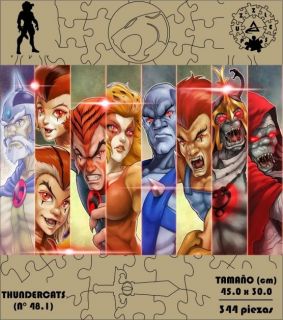 ROMPECABEZA MADERA MDF THUNDERCATS 48.1 (344 PZAS)