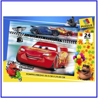 ROMPECABEZA CARS 2 CAJA (24 PZAS)