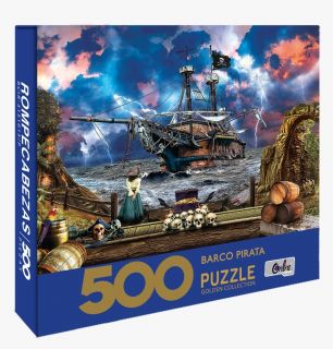 ROMPECABEZA BARCO PIRATA (500 PZAS)