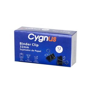 CLIP CYGNUS BINDER 32MM CJAX12