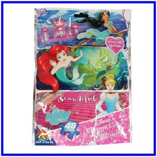 PUZZLE EN BOLSA ZIPLOCK DE 48 PZ PRINCESA