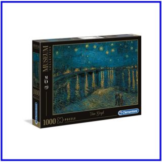 CLEMENTONI Van Gogh Notte Stellata Sul Rodano - Museum Collection (1000 Pzas)
