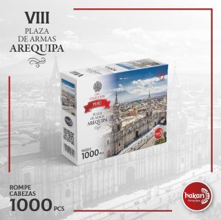 HAKAN COLECCION PERU VIII PLAZA DE ARMAS AREQUIPA (1000 PZAS)