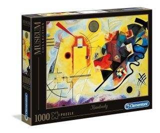 CLEMENTONI Kandinsky - Giallo, Rosso e Blu Museum Collection (1000 Pzas)