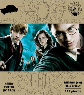 ROMPECABEZA MADERA MDF HARRY POTTER 32.3 (339 PZAS)