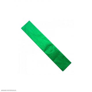 PLIEGO PAPEL CREPE METALICO VERDE