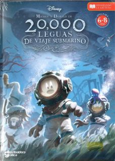 NOVELAS CLASICAS DE DISNEY - 20,000 LEGUAS DE VIAJE SUBMARINO