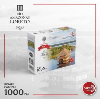 HAKAN COLECCION PERU III RIO AMAZONAS LORETO (1000 PZAS)
