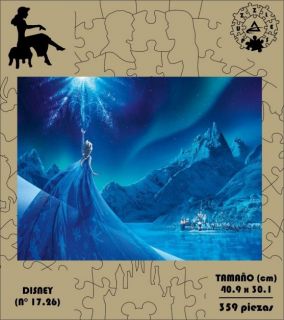 ROMPECABEZA MADERA MDF DISNEY 17.26 (359 Pzas)