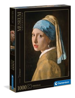 CLEMENTONI Vermeer - Girl with a Pearl Earring Museum Collections (1000 Pzas)