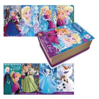 LIBRO CON 8 PUZZLES 12 PZS FROZEN