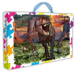 ROMPECABEZA DINOSAURIOS DINO-REX (100 PZAS)