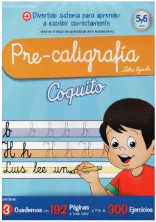 Pack Pre Caligrafía (Caja de 3) Coquito