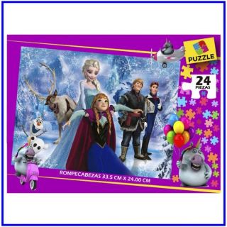ROMPECABEZA FROZEN CAJA (24 PZAS)