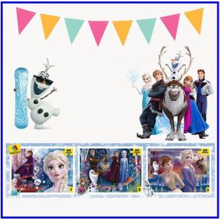 ROMPECABEZA 3 EN 1 COD 027-60 (60 PZAS) - FROZEN 1
