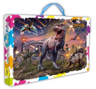 ROMPECABEZA DINOSAUR WORLD 3 (100 PZAS)